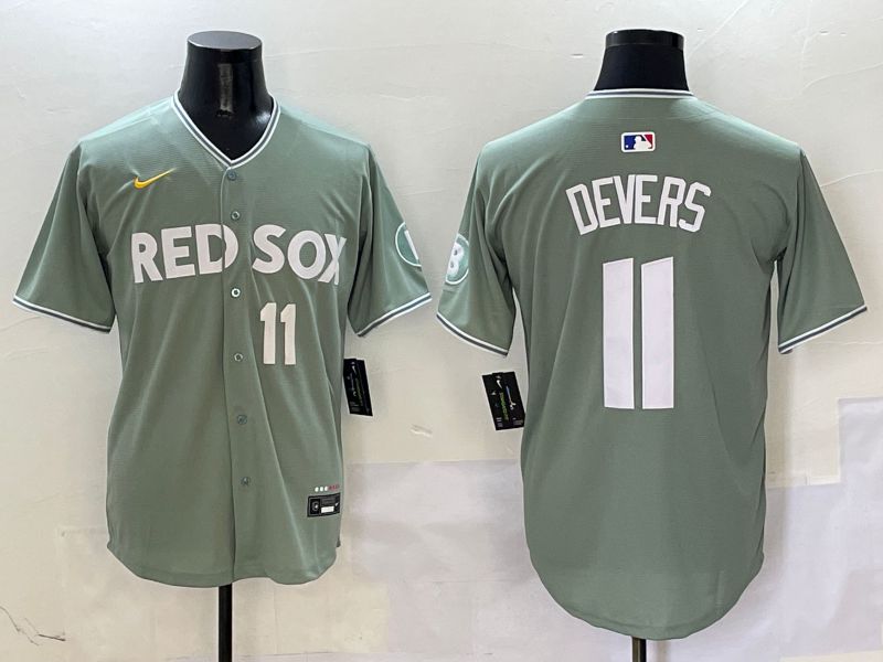 Men Boston Red Sox #11 Devers Green Joint Name Game Nike 2025 MLB Jersey style 5->baltimore orioles->MLB Jersey